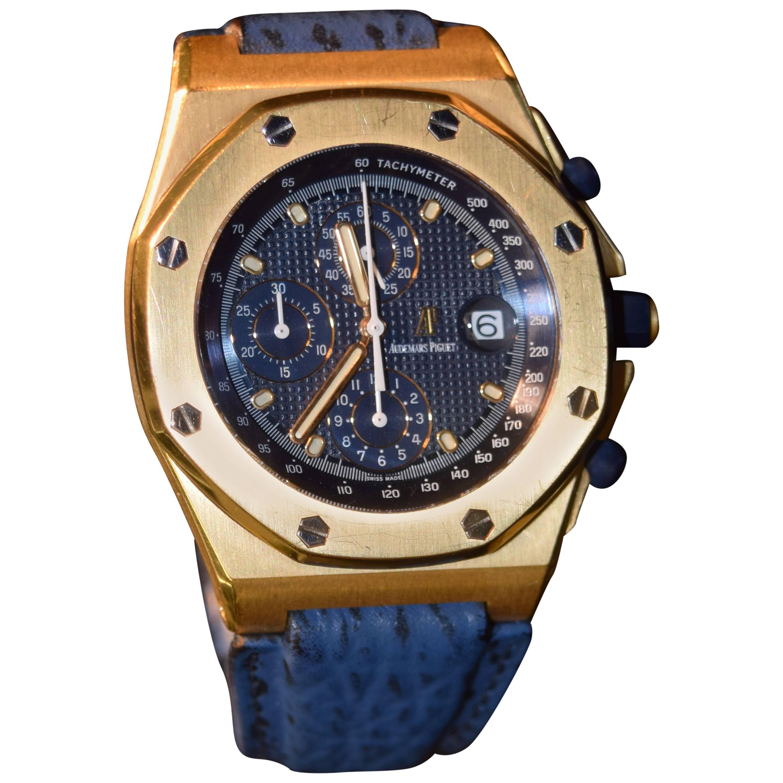 Audemars Piguet Royal Oak Offshore Yellow Gold Wristwatch