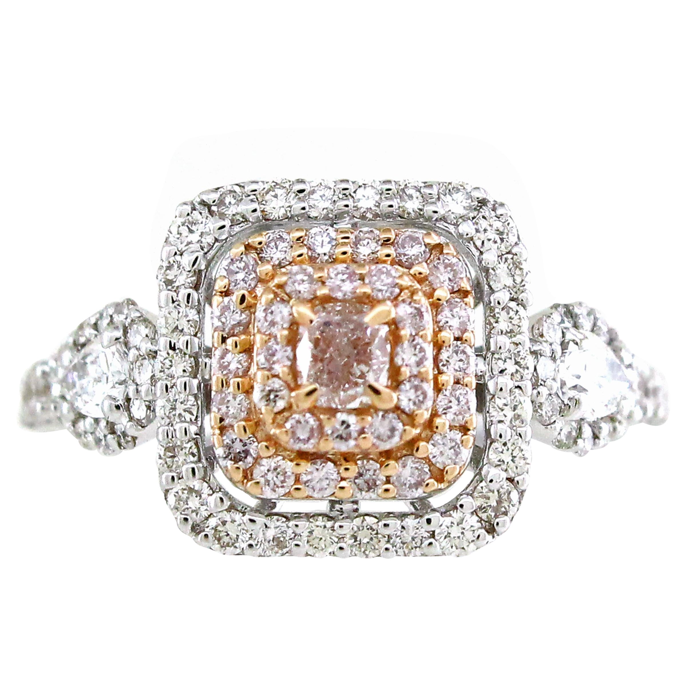 Fancy Pink Diamond Ring For Sale