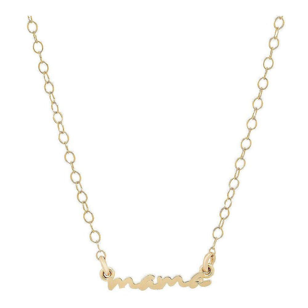 14K "Use Your Words" Necklace: MAMA