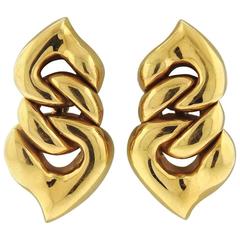 Bulgari Gold Doppio Earrings 6