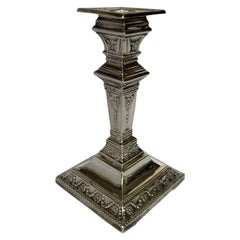 Sterling Silver Candlestick by Fordham & Faulkner, 1916