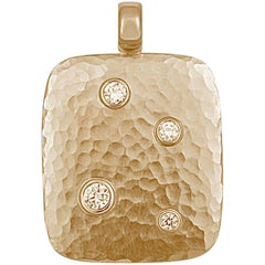 Colleen B. Rosenblat  Diamond Gold Pendant