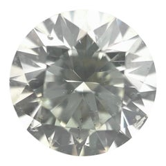 GIA Certified 1.31 Carat Round Q-R, SI2 Natural Loose Diamond
