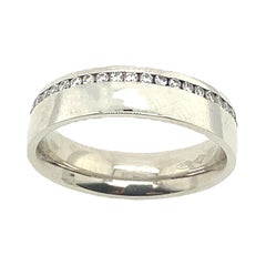 Platinum Wedding Band Set with 0.50ct of F/VS