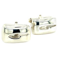 Gemelos para caballero Gucci Estate Plata