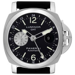 Used Panerai Luminor GMT Automatic Steel Mens Watch PAM00088