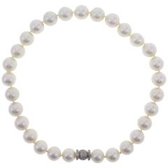 Luise Pearl Diamond Beaded Necklace 7