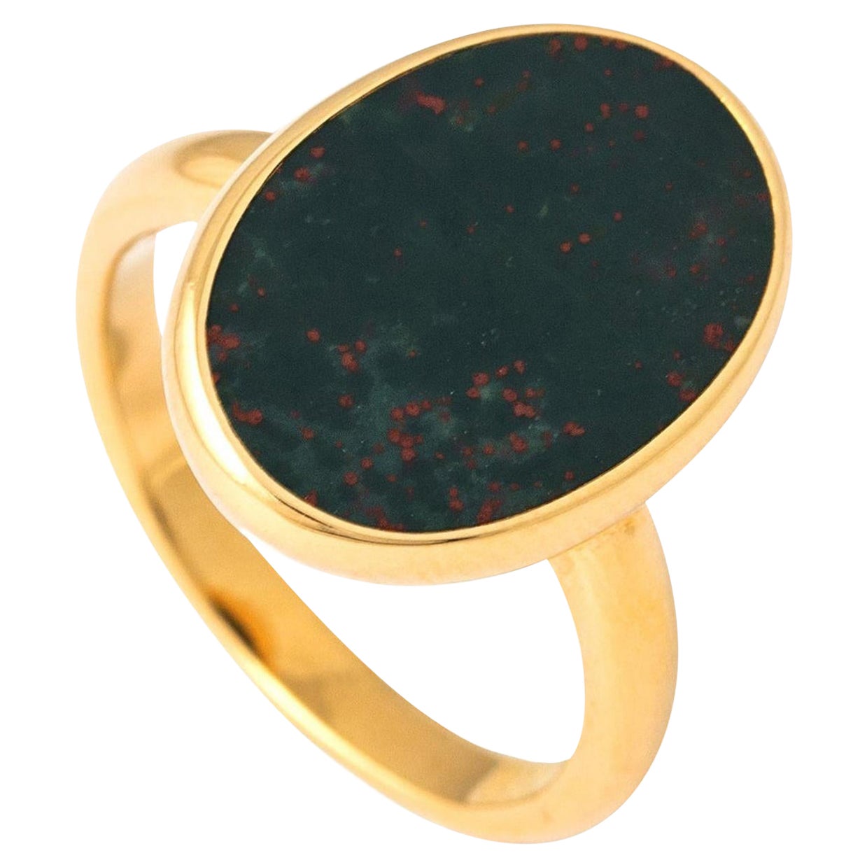 Jasper Yellow Gold 18K Ring