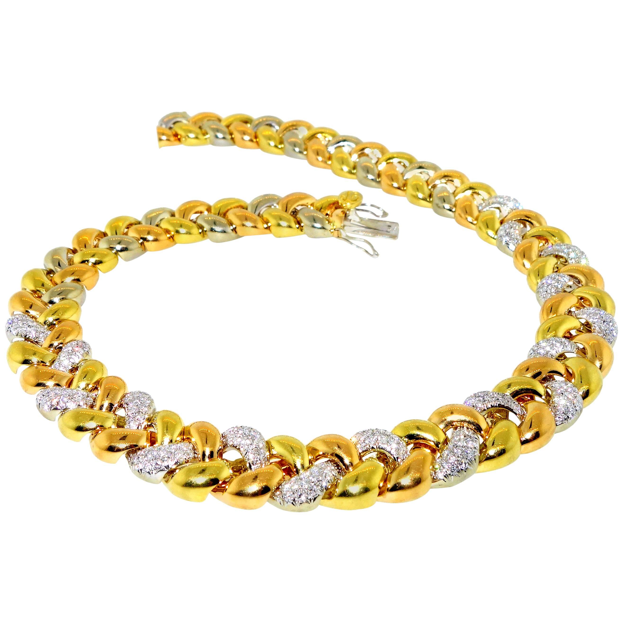 Poiray Diamond Gold Necklace