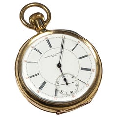 Vacheron Constantin Used Large 18k Gold cased Pocket Watch 1890s