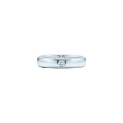 TIFFANY & Co. Forever Platin Lucida Diamant 4mm Ehering 5,5