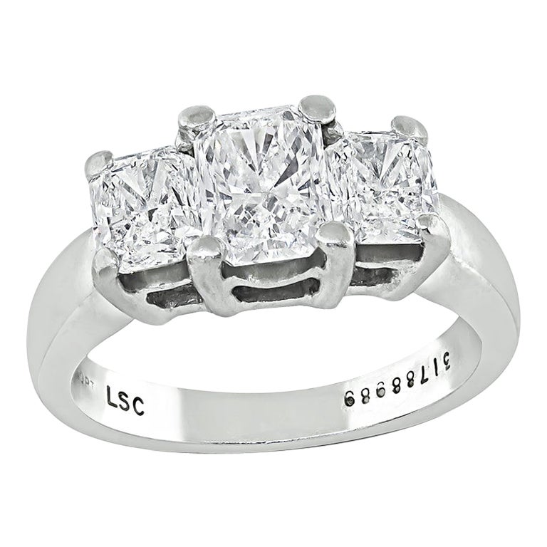 2.06ct Diamond Anniversary Ring For Sale
