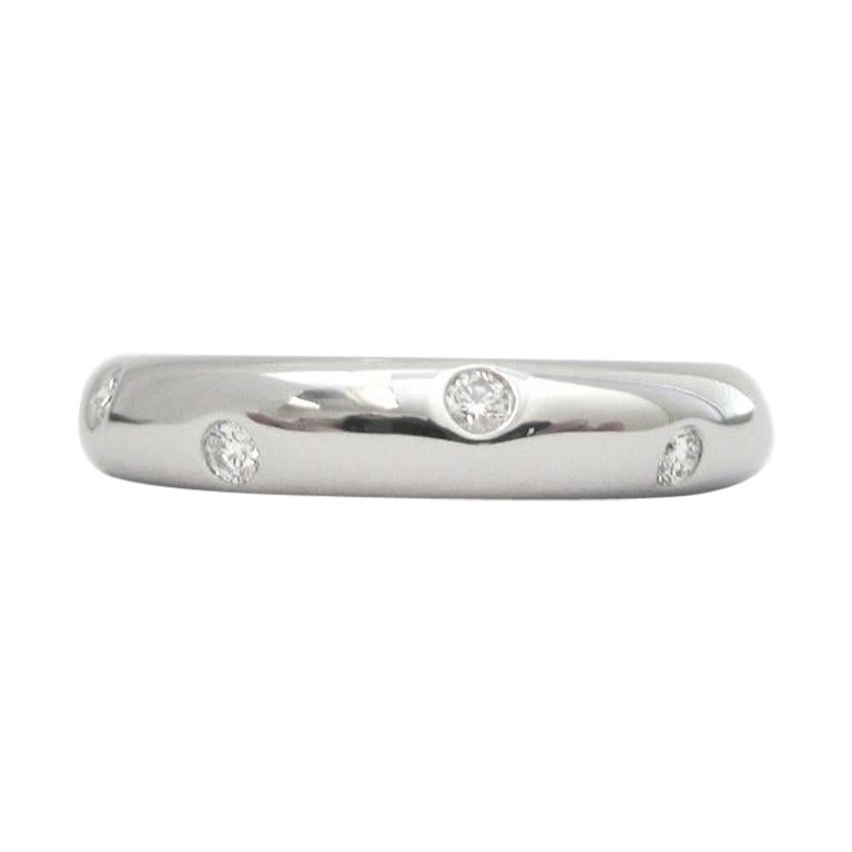 TIFFANY & Co. Etoile Platin Diamant 4mm Bandring 9