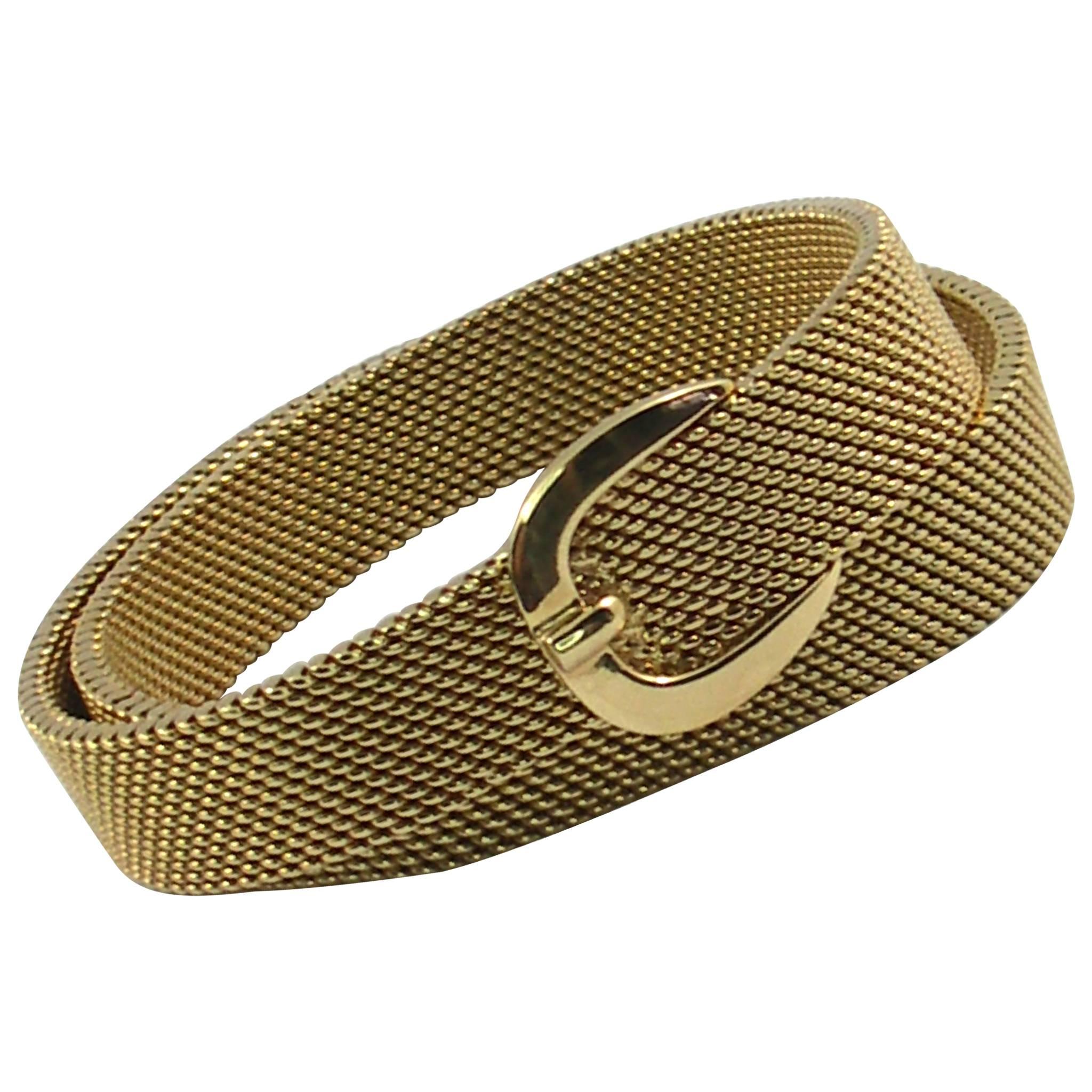 Hermes Gold Bracelet