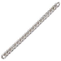 Pomellato Gourmette Diamond link Bracelet