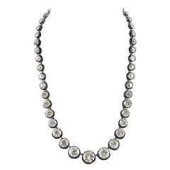 Graduated Diamond Necklace 6
