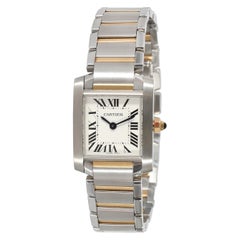 Cartier Tank Francaise W51007Q4 Women's Watch in 18kt Stainless Steel/Yellow Gol