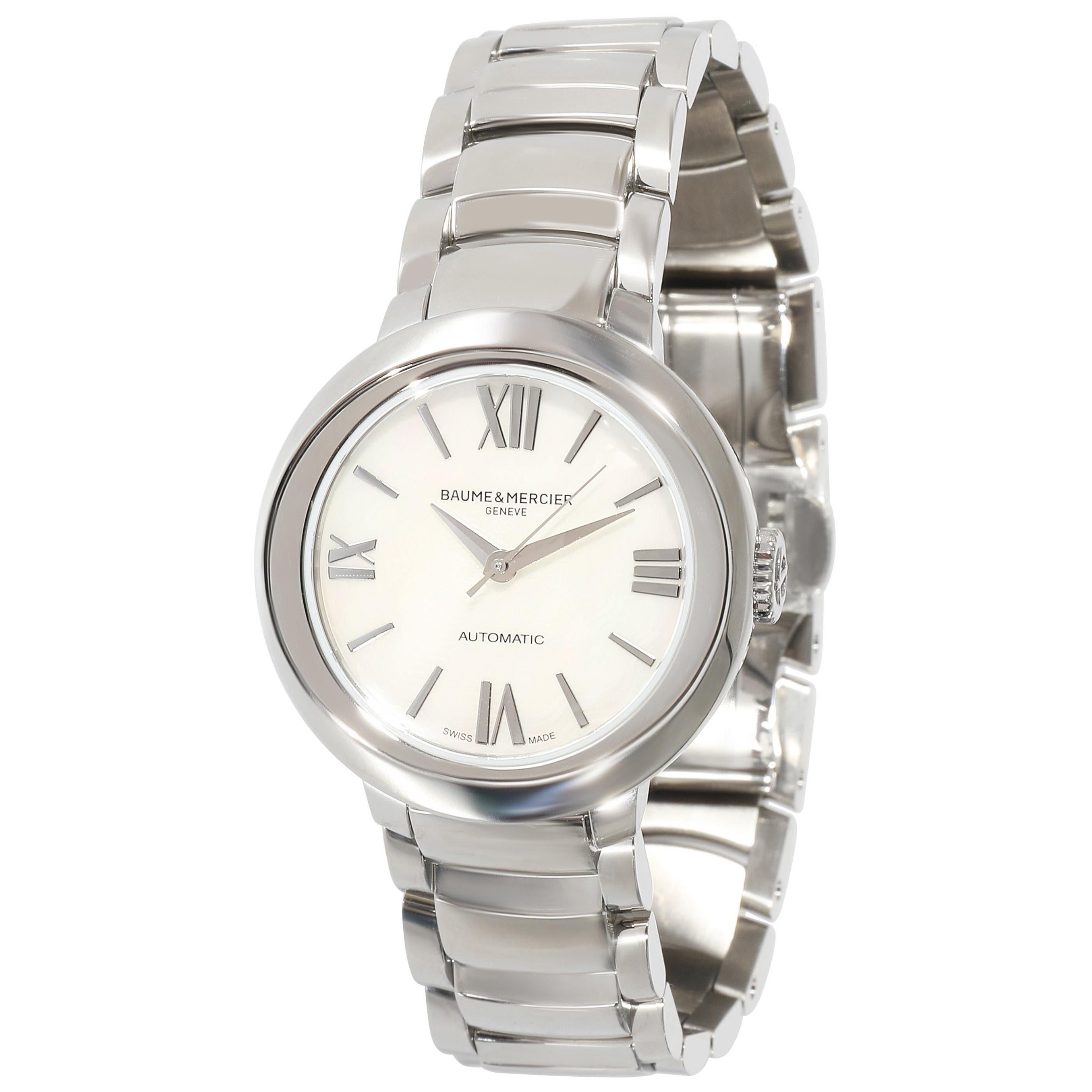 Baume & Mercier Promesse MOA10182 Women's Watch in  Stainless Steel For Sale