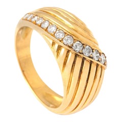 Anillo Diamante Oro Amarillo 18K