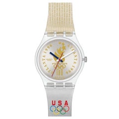 Used Swatch Swiss Atlanta 1996 Olympic Games GZ150J-Unworn