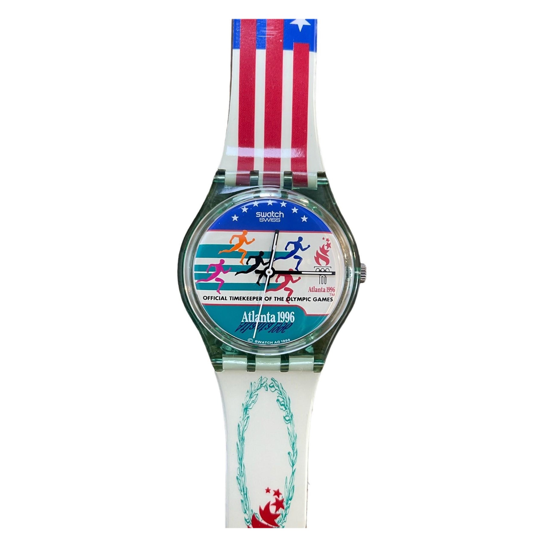 Vintage Swatch Swiss Atlanta 1996 Olympic Games GZ145 - Unworn