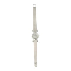 Chopard Diamond White Gold 18K Wristwatch 1970S
