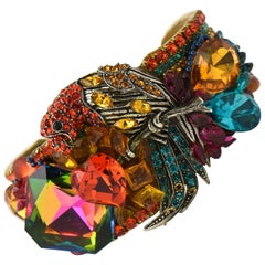 Wendy Gell Parrot Cuff Bracelet