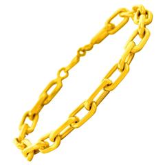 Fine 18k Gold Link Bracelet