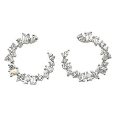 Pendiente Diamante Forma Mixta 3,47 ct