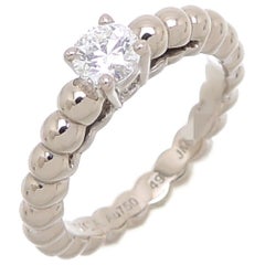 Van Cleef & Arpels Diamond Ring in 18K White Gold