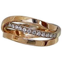 Classic Triple Band Gold Eternity Ring