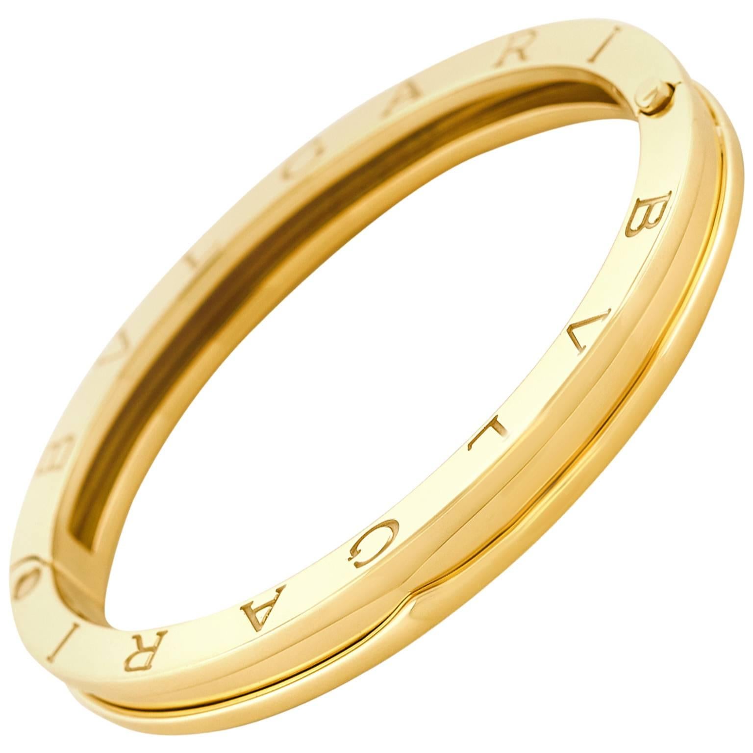 Bulgari “Zero” Gold Bracelet