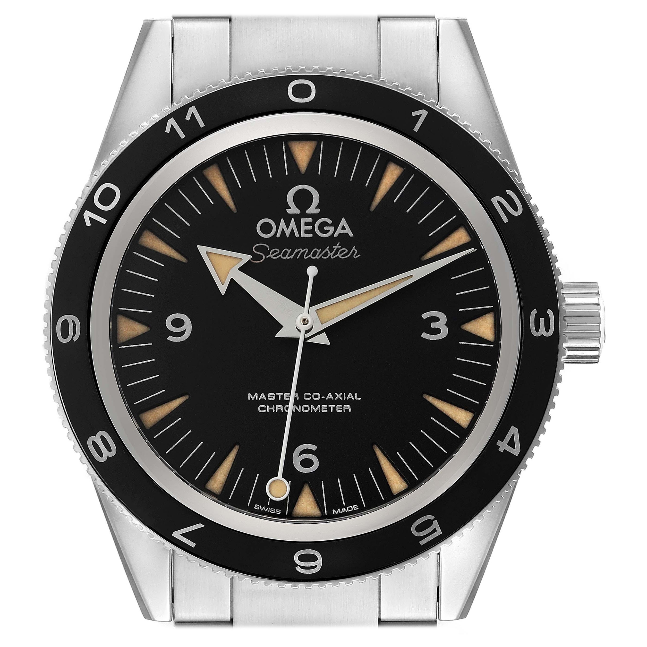 Omega Seamaster 300 Spectre LE Steel Mens Watch 233.32.41.21.01.001 Box Card