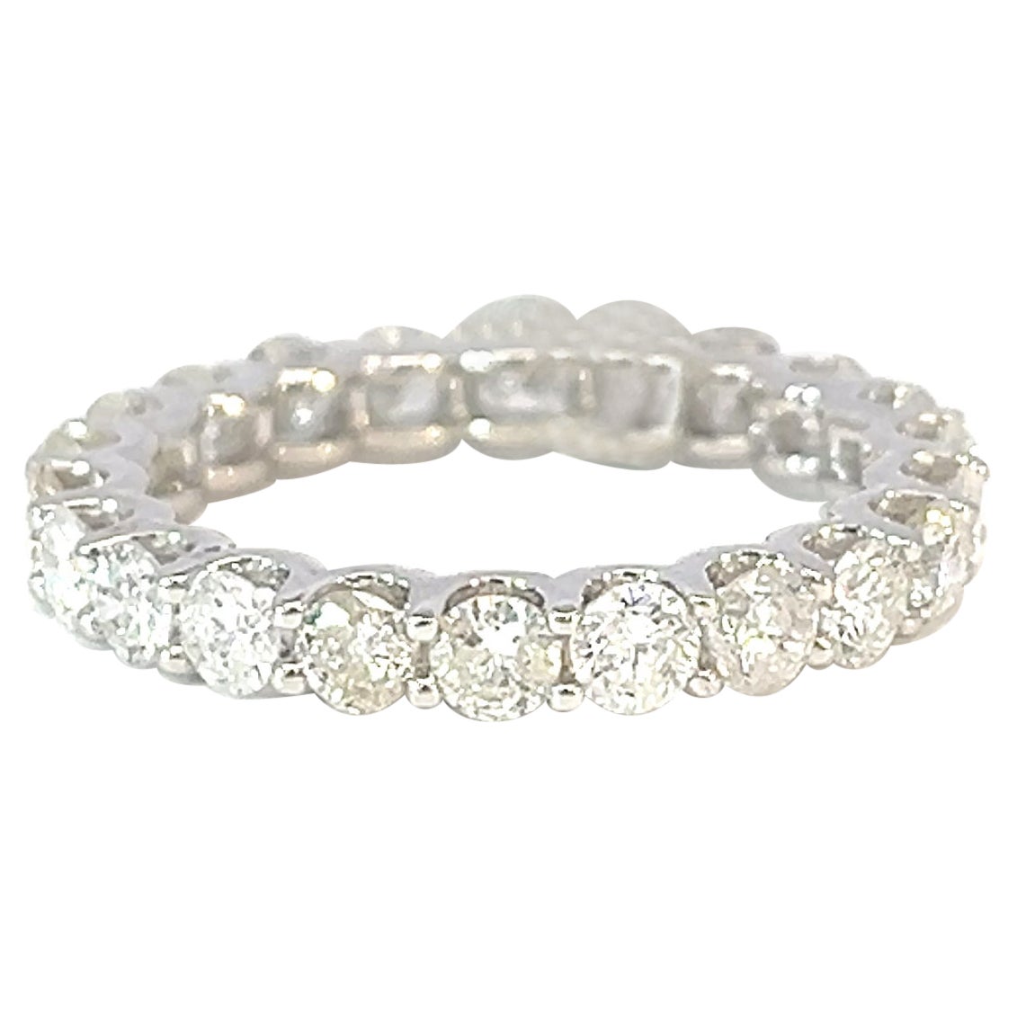 Classic 14k Gold 2.398 Carat Elegant Eternity Band Diamond Ring

Introducing the timeless Classic 14k Gold Elegant Eternity Band Diamond Ring featuring a stunning 2.398 carat of diamonds. This exquisite ring is a symbol of eternal love and enduring