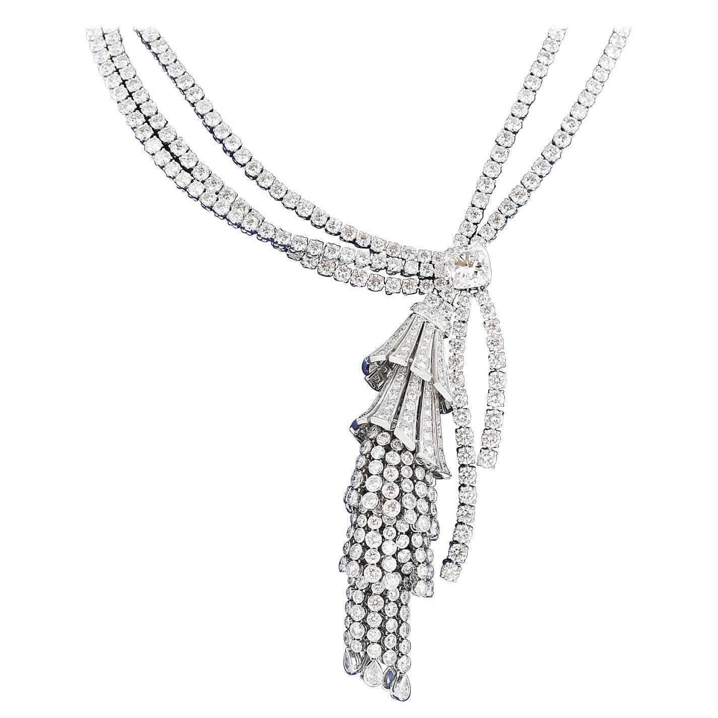Boucheron Diamond 60 carats Necklace