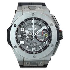 Hublot Titanium Big Bang "Ferrari" Unico Limited Edition Automatic Wristwatch