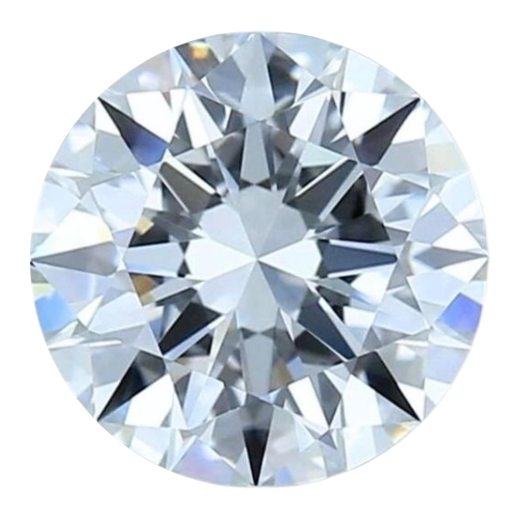 1pc. Éblouissants diamants naturels taille ronde brillants de 1,95 carat