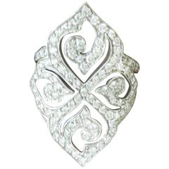 Gorgeous Diamond Gold Ring 8