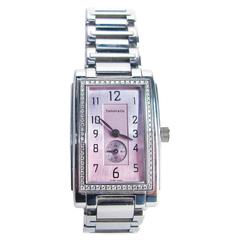 Tiffany & Co. Stainless Steel Diamond Grand Quartz Resonator wristwatch