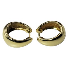 14 Karat Yellow Gold Huggie Earrings #15603