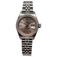 Rolex Datejust Steel Silver Dial Jubilee Band Automatic Ladies Watch 79174