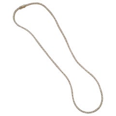 Collier Contemporary 14k 4.4ct Diamond Necklace
