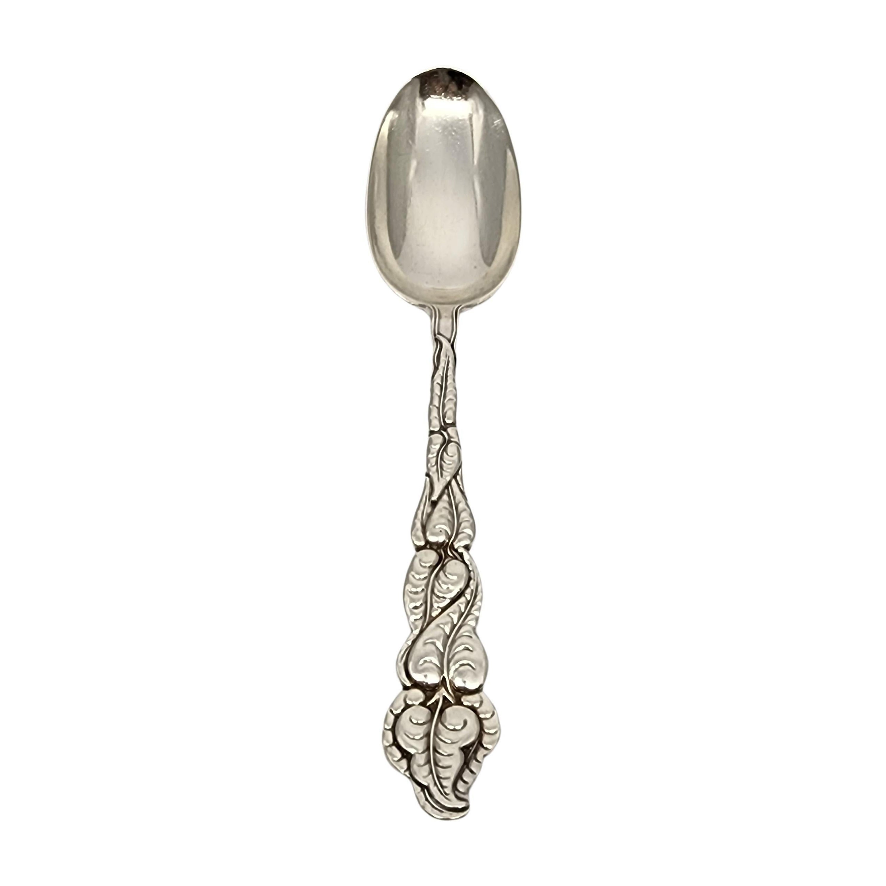 Tiffany & Co Ailanthus Sterling Silver Dessert/Oval Soup Spoon w/mono 7" #15597