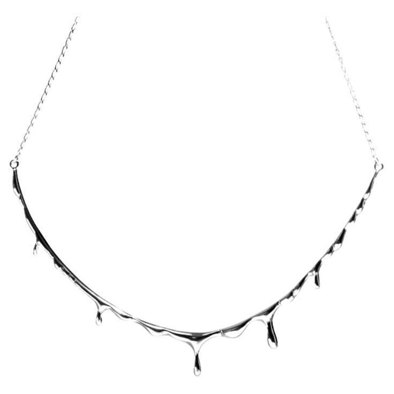Bloody Necklace made in sterling silver