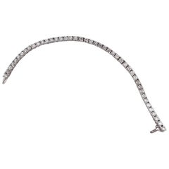 Bracelet tennis avec diamants de 8 carats