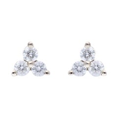 Used Gazebo Fancy Collection Earring: 0.16 Carat Diamonds in 14K Rose Gold
