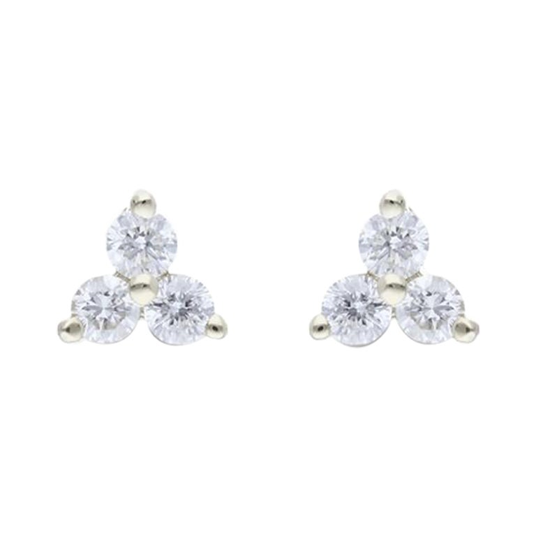 Gazebo Fancy Collection Earring: 0.21 Carat Diamonds in 14K Yellow Gold