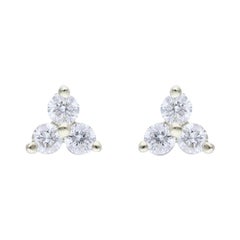 Gazebo Fancy Collection Earring: 0.21 Carat Diamonds in 14K Yellow Gold
