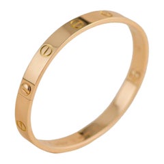 Cartier Love-Armband aus 18 Karat Gelbgold, Größe 17