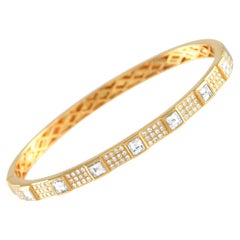 LB Exclusive Bracelet en or jaune 18 carats avec diamants de 2,65 carats
